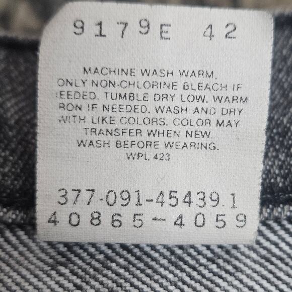 VTG 90s Levi's for Men Silver Medal Jeans, Gray Wash, 36x30 (34x29) - Picture 10 of 10